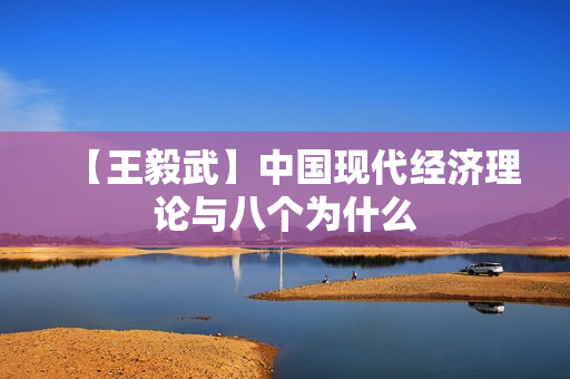 【王毅武】中国现代经济理论与八个为什么