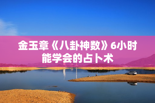 金玉章《八卦神数》6小时能学会的占卜术