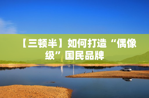 【三顿半】如何打造“偶像级”国民品牌