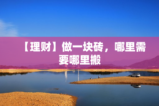 【理财】做一块砖，哪里需要哪里搬