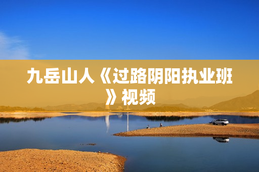 九岳山人《过路阴阳执业班》视频