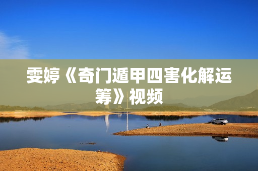 雯婷《奇门遁甲四害化解运筹》视频