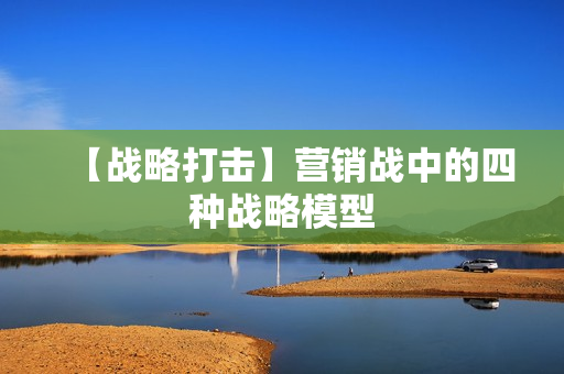 【战略打击】营销战中的四种战略模型