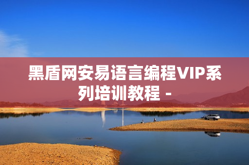 黑盾网安易语言编程VIP系列培训教程 -