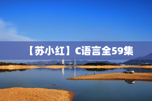 【苏小红】C语言全59集