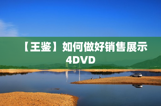 【王鉴】如何做好销售展示4DVD