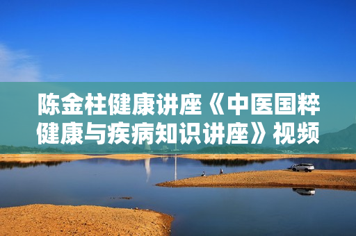 陈金柱健康讲座《中医国粹健康与疾病知识讲座》视频