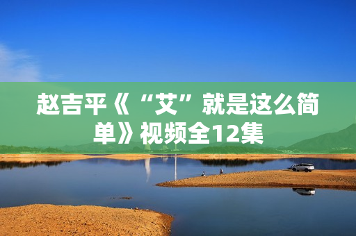 赵吉平《“艾”就是这么简单》视频全12集