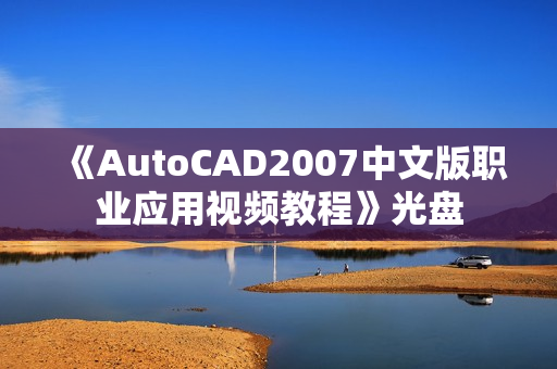 《AutoCAD2007中文版职业应用视频教程》光盘