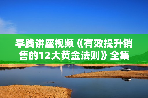 李践讲座视频《有效提升销售的12大黄金法则》全集