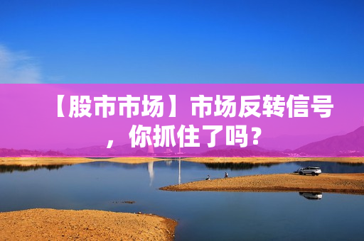 【股市市场】市场反转信号，你抓住了吗？