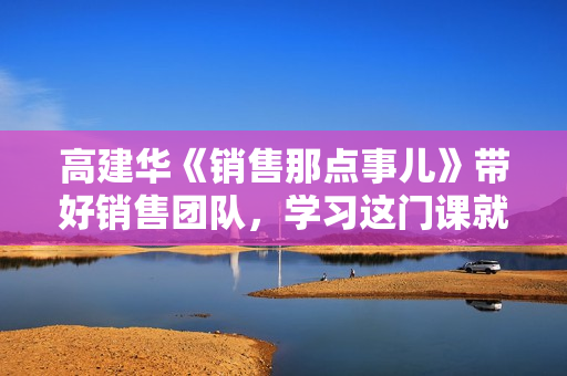 高建华《销售那点事儿》带好销售团队，学习这门课就够了