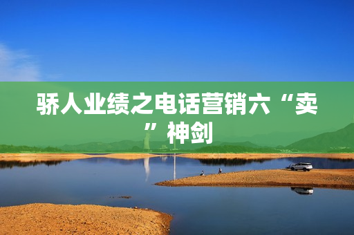 骄人业绩之电话营销六“卖”神剑