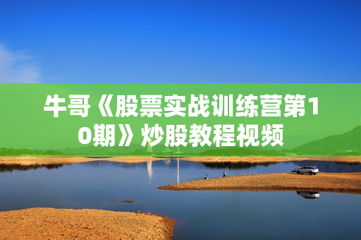牛哥《股票实战训练营第10期》炒股教程视频