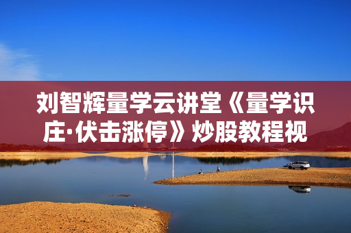 刘智辉量学云讲堂《量学识庄·伏击涨停》炒股教程视频 第36期