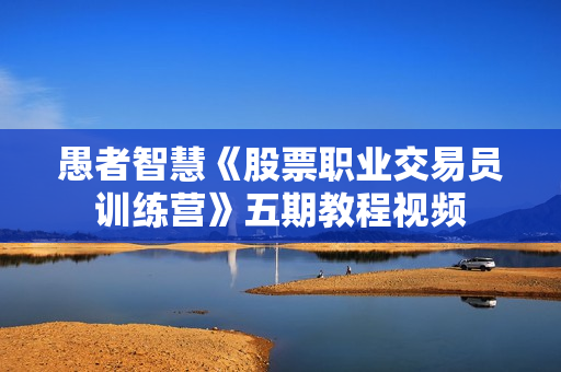 愚者智慧《股票职业交易员训练营》五期教程视频