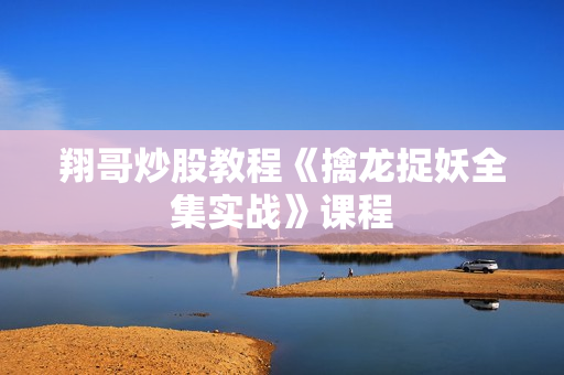 翔哥炒股教程《擒龙捉妖全集实战》课程