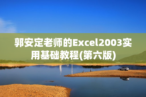 郭安定老师的Excel2003实用基础教程(第六版)