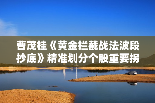曹茂桂《黄金拦截战法波段抄底》精准划分个股重要拐点