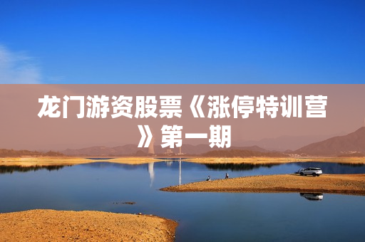 龙门游资股票《涨停特训营》第一期