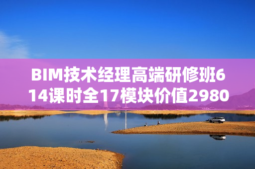 BIM技术经理高端研修班614课时全17模块价值2980元