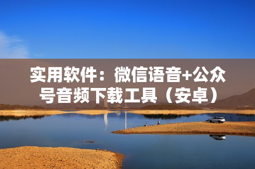 实用软件：微信语音+公众号音频下载工具（安卓）