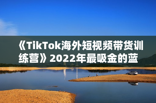 《TikTok海外短视频带货训练营》2022年最吸金的蓝海市场