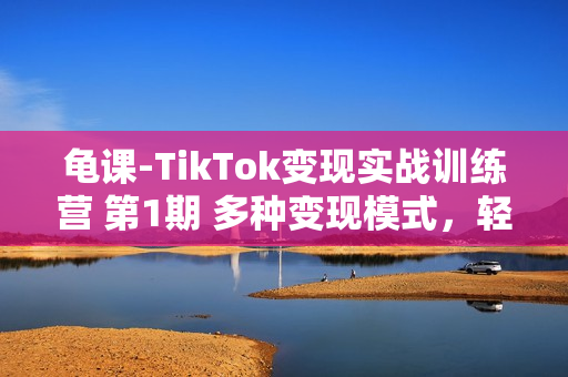龟课-TikTok变现实战训练营 第1期 多种变现模式，轻松赚美刀