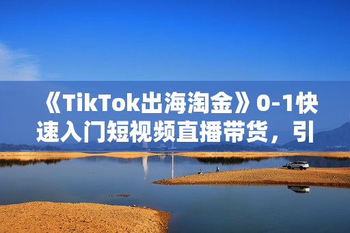 《TikTok出海淘金》0-1快速入门短视频直播带货，引流到变现的知识