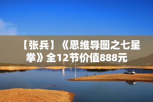 【张兵】《思维导图之七星拳》全12节价值888元
