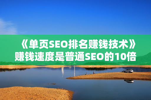《单页SEO排名赚钱技术》赚钱速度是普通SEO的10倍！