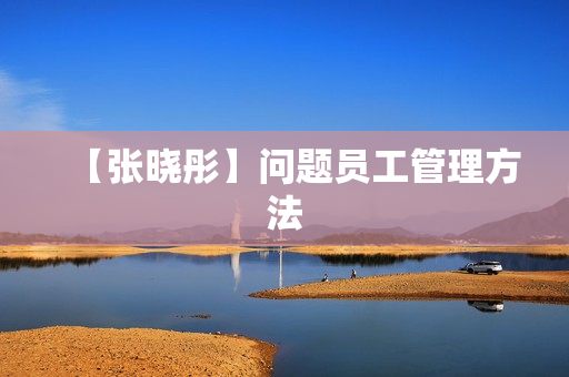 【张晓彤】问题员工管理方法