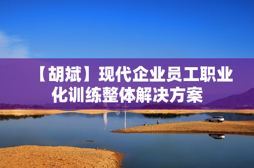 【胡斌】现代企业员工职业化训练整体解决方案