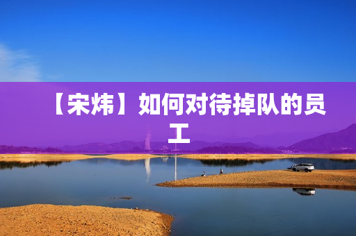 【宋炜】如何对待掉队的员工