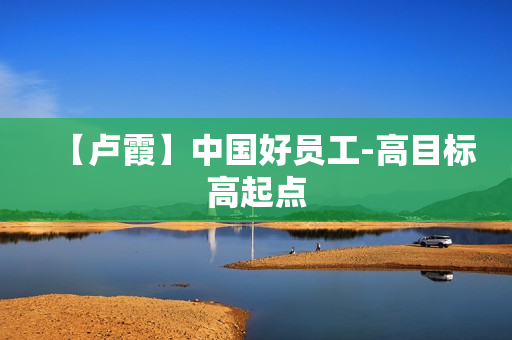 【卢霞】中国好员工-高目标高起点