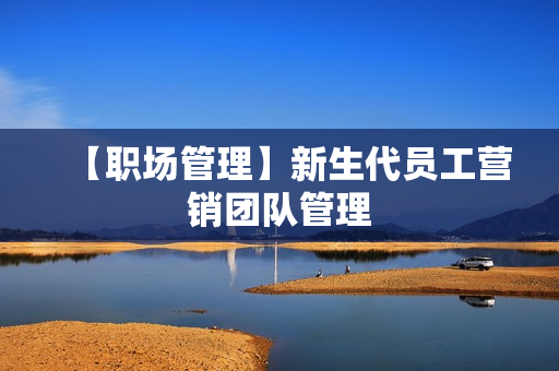 【职场管理】新生代员工营销团队管理