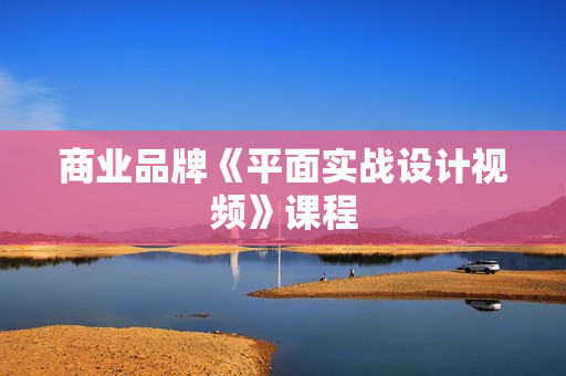 商业品牌《平面实战设计视频》课程