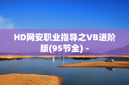 HD网安职业指导之VB进阶版(95节全) -