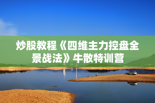 炒股教程《四维主力控盘全景战法》牛散特训营