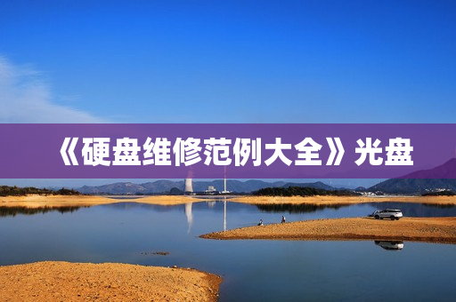 《硬盘维修范例大全》光盘