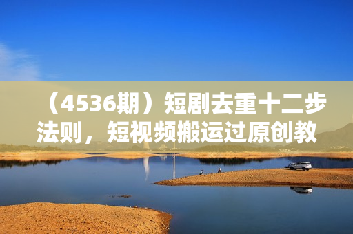 （4536期）短剧去重十二步法则，短视频搬运过原创教程，让你的视频轻松过审