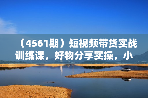 （4561期）短视频带货实战训练课，好物分享实操，小白0基础快速上手，0到1起号
