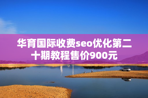 华育国际收费seo优化第二十期教程售价900元