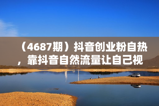 （4687期）抖音创业粉自热，靠抖音自然流量让自己视频火起来，不用投流