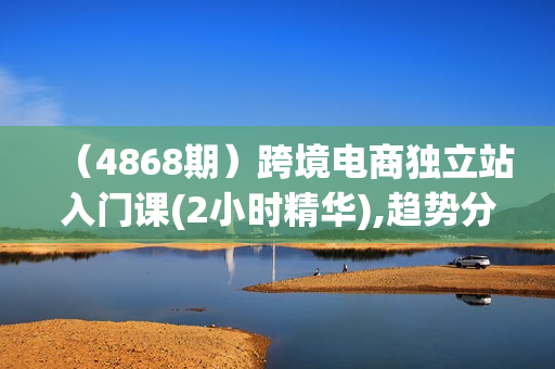 （4868期）跨境电商独立站入门课(2小时精华),趋势分析/跨境电商前世今生/建站演示等
