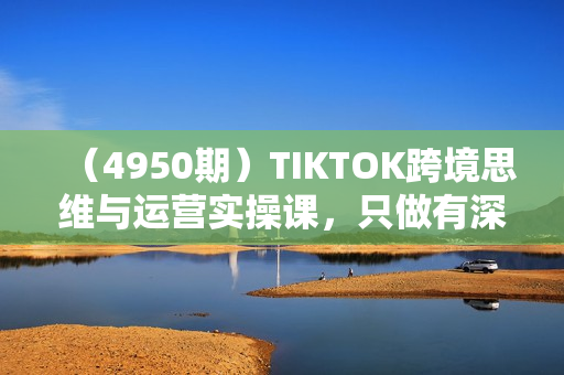 （4950期）TIKTOK跨境思维与运营实操课，只做有深度的跨境知识