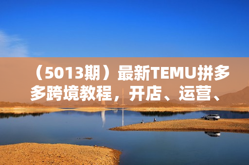 （5013期）最新TEMU拼多多跨境教程，开店、运营、选品