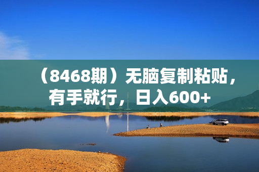 （8468期）无脑复制粘贴，有手就行，日入600+