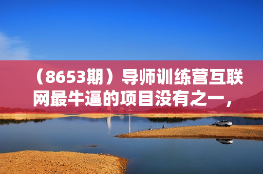 （8653期）导师训练营互联网最牛逼的项目没有之一，新手小白必学，月入2万+轻轻松