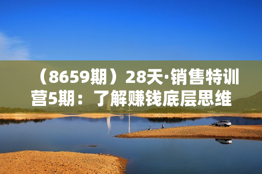 （8659期）28天·销售特训营5期：了解赚钱底层思维，掌握销售成交密码（12节课）